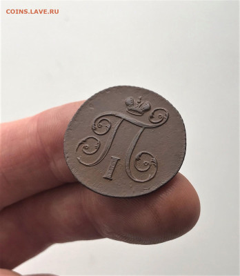 1 копейка 1801 г. ЕМ. Павел I. (А83) 3.03 22-30 - 4