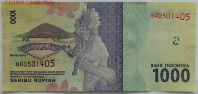 Индонезия 1000 рупий 2016 г. С рубля! до 06.03.23 - DSCN9060.JPG