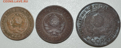 1,2,3 копейки 1924 года на оценку. - DSC_0822
