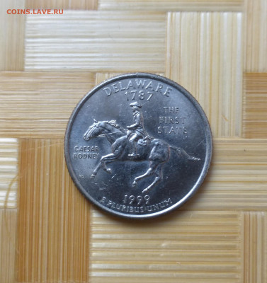 4 доллара 1999 г. Делавер. - P1060635.JPG