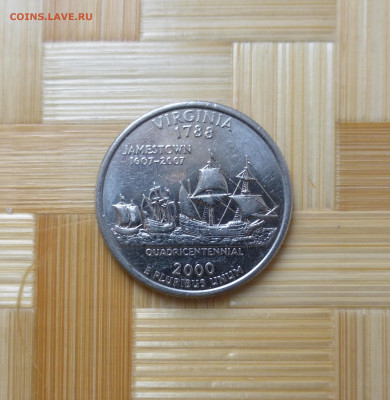 4 доллара 2000 г. Виржиния. - P1060643.JPG