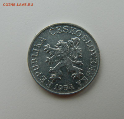 Чехословакия 3 геллера 1954 г. С рубля! до 08.03.23 - DSCN9153.JPG