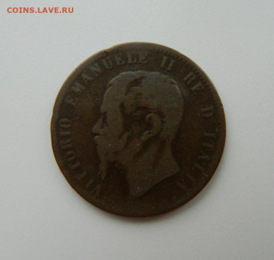 Италия 10 чентезимо 1866 г. С рубля! до 08.03.23 - DSCN9172.JPG
