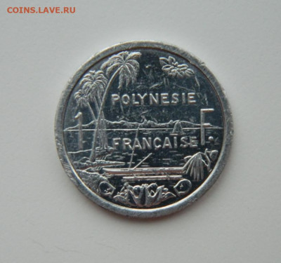 Франц. Полинезия 1 франк 2009 г.(Лодки) С рубля! до 08.03.23 - DSCN9243.JPG