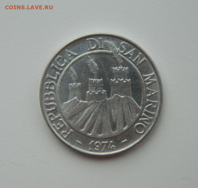 Сан-Марино 10 лир 1974 г. (ФАО) Фауна С рубля! до 08.03.23 - DSCN9240.JPG