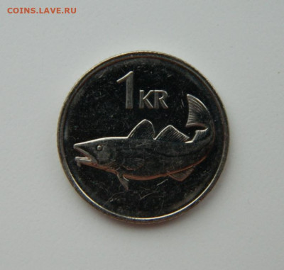Исландия 1 крона 2011 г. (Фауна) С рубля! до 08.03.23 - DSCN9256.JPG