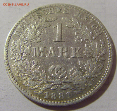 1 марка 1881 F Германия №1 10.03.23 22:00 М - CIMG6018.JPG