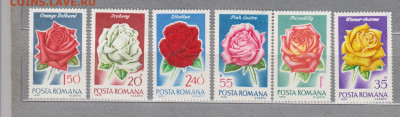 Румыния 1970 розы 6м** до 10 03 - 20б