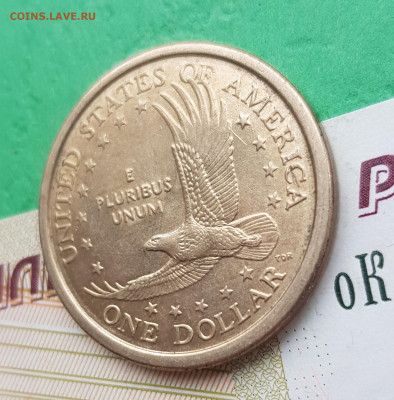 1 доллар США 2000 Сакагавея P   до 22:00 по МСК 10.03.23 - 20230305_124342
