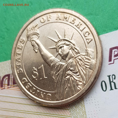 1 доллар США 2009 Закари Тейлор  до 22:00 по МСК 10.03.23 - 20230305_124235