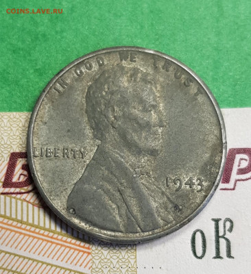 1 цент США 1943   до 22:00 по МСК 10.03.23 - 20230305_123336