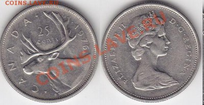 Канада 25с 1976. Олень.  До 18.12.11 22:00 - 1