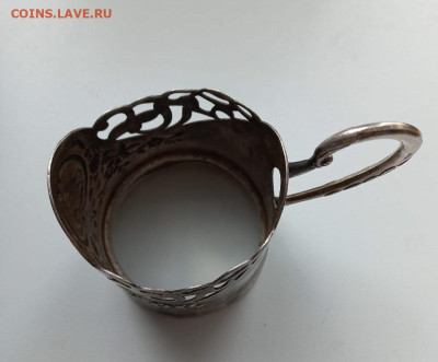 Мельхиоровый подстаканник - мих 3