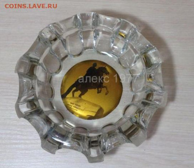 пепельница ЛЕНИНГРАД толстое стекло до 12,03 - pepelnica_sssr (2)