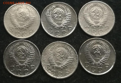 10 копеек 1931-1957г (20 штук разные) с 200 до 12.03.23г - 4а