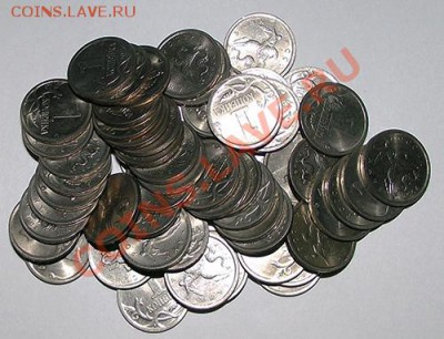 50 монет 1 копейка 2004г СПМД из мешка. В блеске! До 15.12 - 1_kop_2004_001