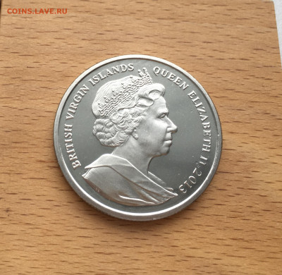 Крона Британские Виргинские острова 1 доллар Екатерина II - IMG_5517.JPG
