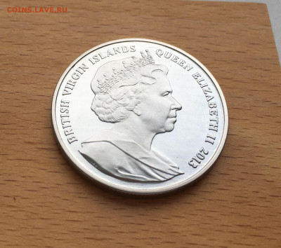 Крона Виргинские острова 1 доллар 2013 Петр I Великий - IMG_5531.JPG