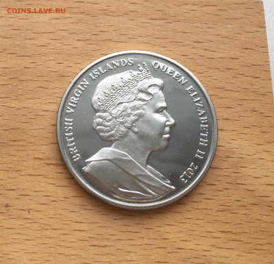 Крона Виргинские острова 1 доллар 2013 Петр I Великий - IMG_5529.JPG