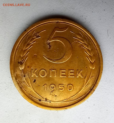 5 копеек 1950 шт.3.21? - 20230307_150232