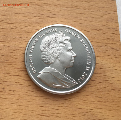 Крона Британские Виргинские острова 1 доллар 2013 Александр - IMG_5540.JPG