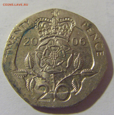 20 пенсов 2006 Великобритания №1 14.03.2023 22:00 МСК - CIMG6182.JPG