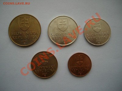Подборка монет Словкакии, 5 монет. До 19.12.2011 22-30 мск - CIMG0389.JPG