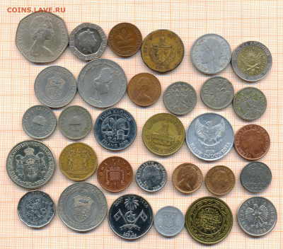 монеты разные 8 от 5 руб. фикс цена, до ухода в архив - лист 8а 001
