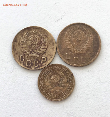 1,2,5 копеек 9шт (К14,13) 12.03 22-30 - 2