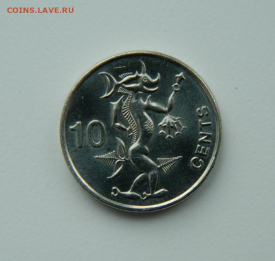 Соломоновы острова 10 центов 2012 г. С рубля! до 14.03.23 - DSCN9741.JPG