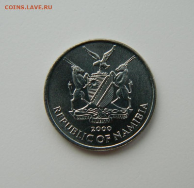 Намибия 5 центов 2000 г(Юбилейная)Фауна С рубля! до 14.02.23 - DSCN9562.JPG