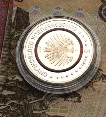 ФРГ. 5 Евро 2018 г. Субтропическая зона. до 12.03.23 - 37