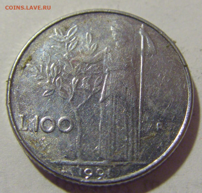100 лир 1991 Италия №1 17.03.2023 22:00 МСК - CIMG6446.JPG