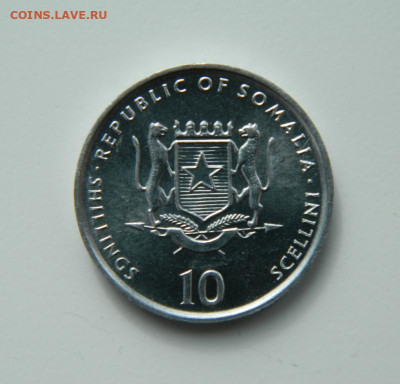 Сомали 10 шиллингов 2000 г(Юбил.)Фауна С рубля! до 16.03.23 - DSCN9684.JPG
