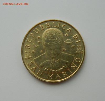 Сан-Марино 200 лир 1997 г. С рубля! до 16.03.23 - DSCN9488.JPG