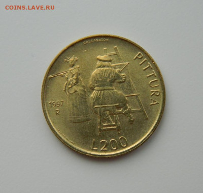 Сан-Марино 200 лир 1997 г. С рубля! до 16.03.23 - DSCN9489.JPG