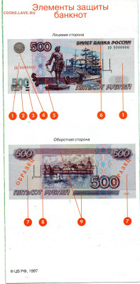 Буклет Банка России "Новые банкноты и монеты 1997г." - img043