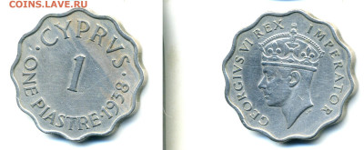 Кипр 1 пиастр, 1938 до 16.03  22:40 - Kipr1piastr1938