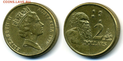 2 доллара     Австралия 1996 до 16.03  22:40 - Austr2d1996