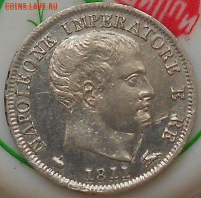 5 сольди Италия 1811, правление Наполеона, до 18.03.23 - 20230306_160310