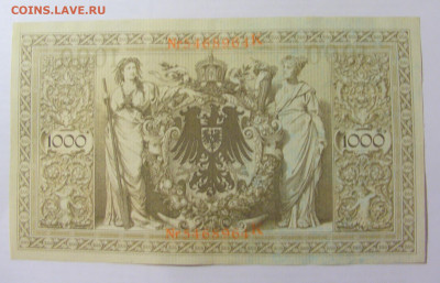 1 000 марок 1910 Германия красный (964) 17.03.23 22:00 М - CIMG7099.JPG