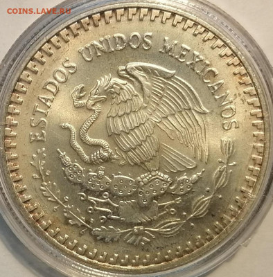 1 онза 1992 Мексика UNC Свобода - IMG_20220503_151827