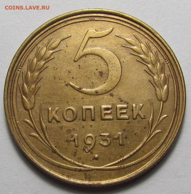 5 копеек 1931 года с 200 р. до 16.03.23г. в 22:00мск - IMG_2513.JPG