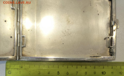 Портсигар 1926 серебро до 15.03.23 в 22.00 по Москве - 930A2CBC-D487-453A-8608-5CAAE5D8CD3C