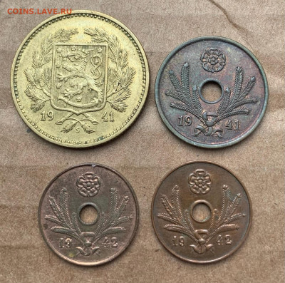 Финляндия 1941-1942г. С рубля - 86475074-2C60-4571-91DF-98B4C6F4D28A
