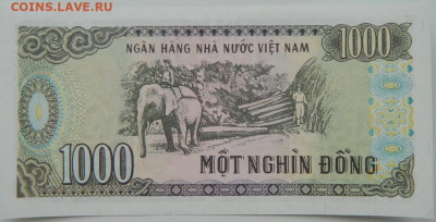 Вьетнам 1000 донгов 1988 г. С рубля! до 20.03.23 - DSCN9890.JPG