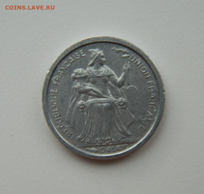 Фр. Новая Каледония 50 сантимов 1949г(Фауна)С рубля!до 21.03 - DSCN9816.JPG