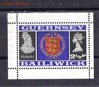GUERNSEY 1969 правители Великобританиии1м**  1 1|2 р  до 20 - 141