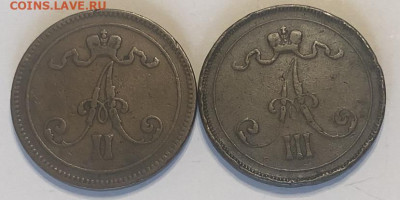 10 Pennia 1865 и 1891 Оценка - 04D35C6B-717D-4D2E-9823-B59CFD44D5F5