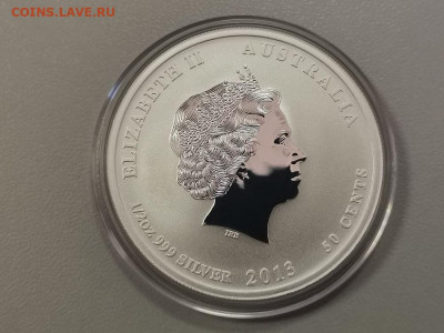 50 центов 2013 Австралия. Год змеи. Ag999, до 24.03 - Я Австралия змея-2